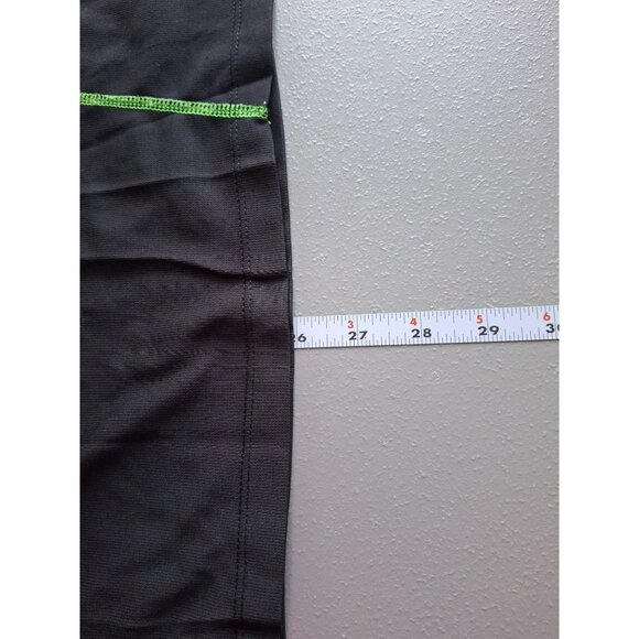 Columbia Mens Activewear T Shirt M Black Green Accents Lightweight Gym Workout - Picture 7 of 7